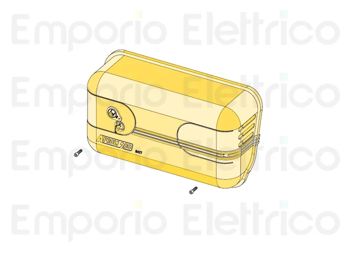 fadini spare part complete protective cover for aproli 280 batt 280861