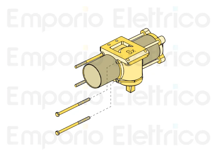 fadini spare part left -hand jack for aproli 280/700 robusto 280957
