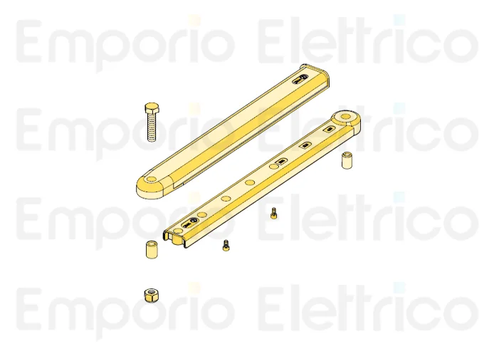 fadini spare part complete control rod for aproli 280/700 robusto 280959