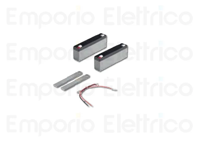 beninca kit of 2.1 Ah batteries with bracket and cable 908602344 bt2.bat