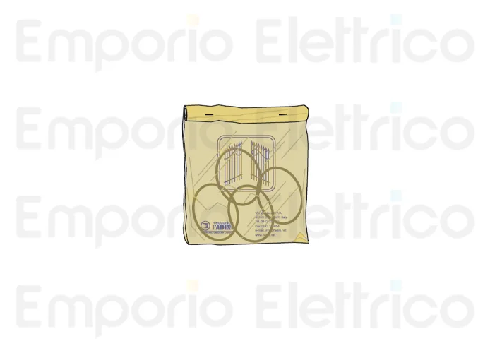 fadini spare part complete set of gaskets 480105