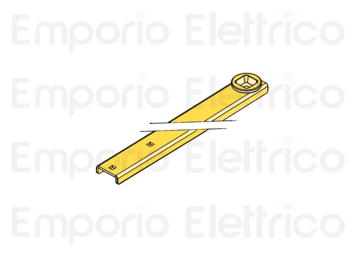fadini spare part straight arm on sliding guide for bart 350 35076