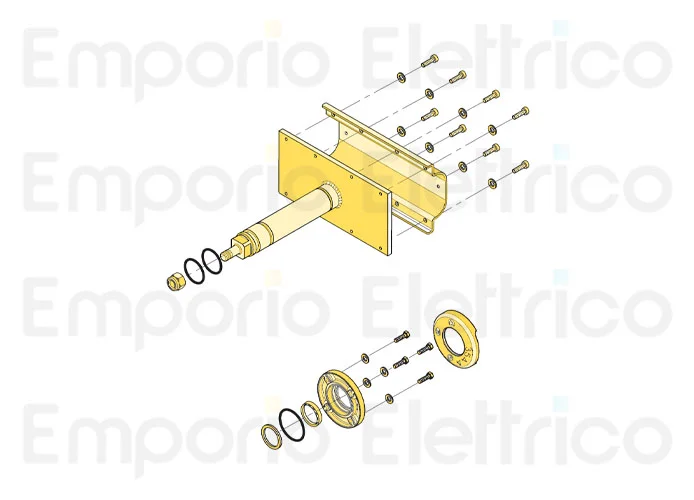 fadini spare part drive shaft for bayt 980 97357