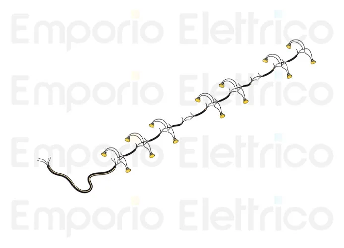 fadini spare part electrical cable with 14 LED spotlights for bayt 980 97381
