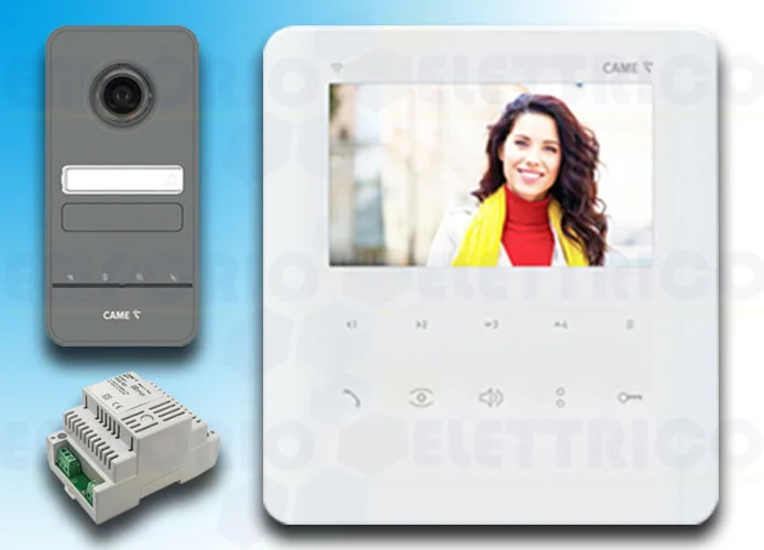came bpt single-family video intercom kit x1 kit video plx wifi + lhs 8k40cf-042