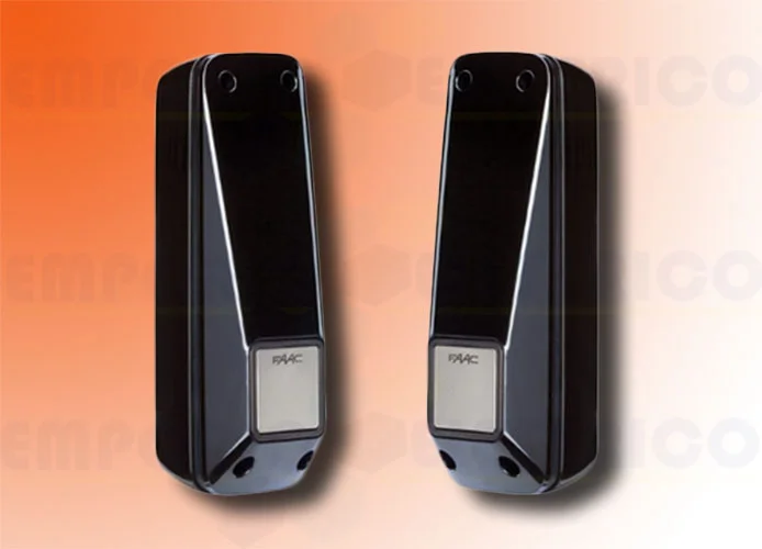 faac pair of external wireless photocells xp20wd xp20w d 785104