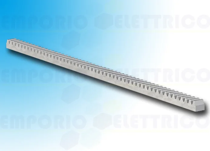 came rack in galvanised m6 laminated steel 30x30 module 6 - 1 meter - 009cgz6 cgz6