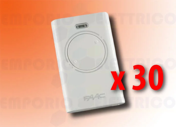 faac 30 x 2-channel remote controls xt2 868 slh lr 787009 (new code 787030)