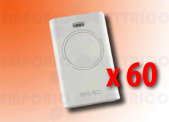 faac 60 x 2-channel remote controls xt2 868 slh lr 787009 (new code 787030)