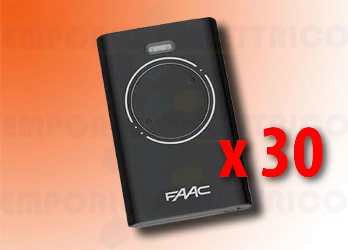 faac 30 x 2-channel remote controls xt2 868 slh lr 7870091 (new code 787030)