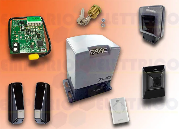 faac automation kit 740 e 230v delta2 kit safe 1056303445fr