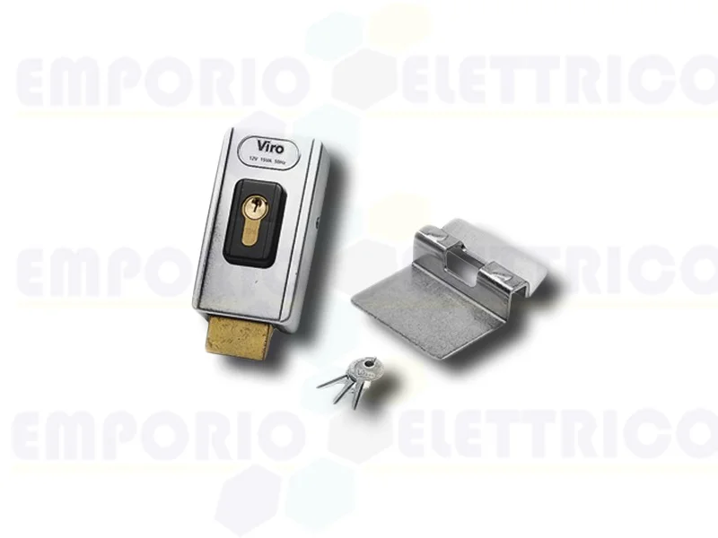 beninca vertical 12vac/dc electric lock with plate du.v96&nbsp;9765035