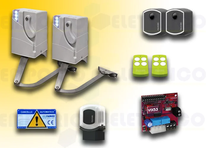 fadini automation kit bart 350 24v 3521k0vl