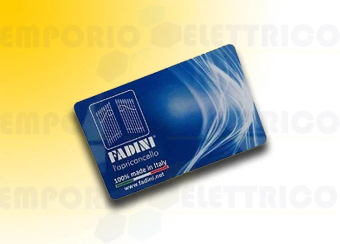 fadini card size transponder device blue color 694l