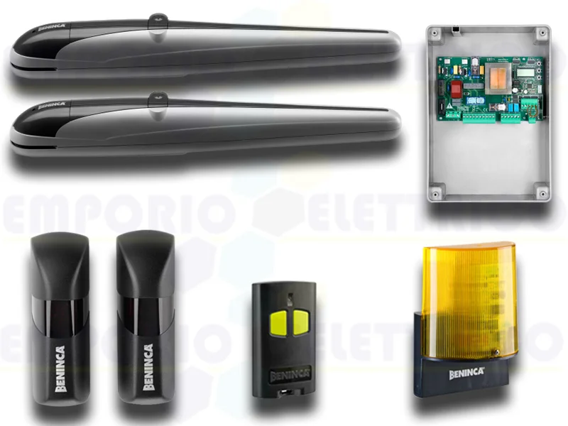 beninca automation kit for swing gates 230v kbob21m 9598097
