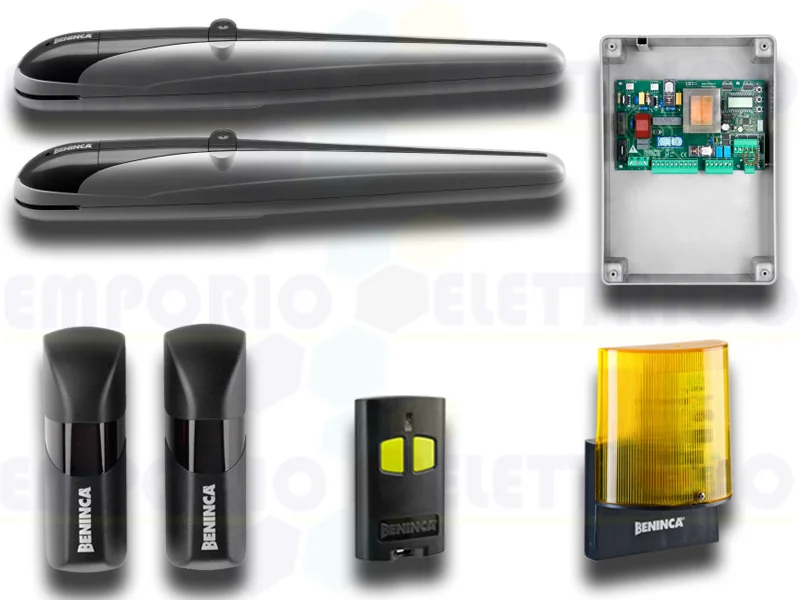 beninca automation kit for swing gates 230v kbob30m 9598101
