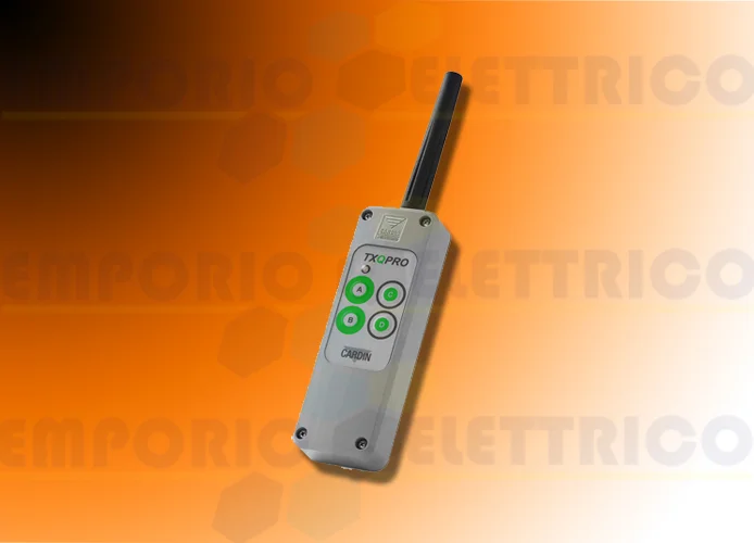 cardin 4-function bidirectional transceiver 868mhz txqpro508bd-4a