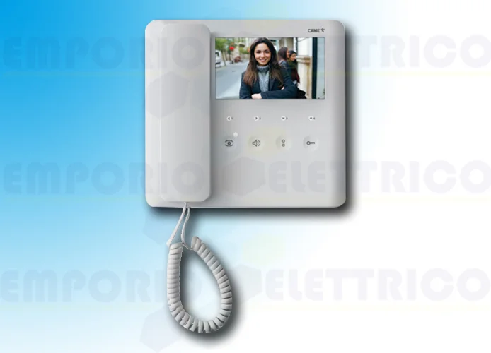 came bpt white handset video intercom agt video agt v evo 840cf-0050