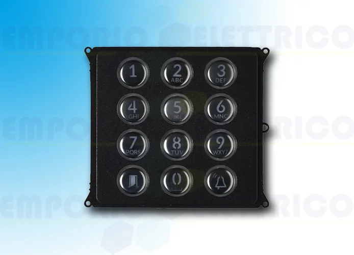 came bpt front panel for keyboard module in painted zamak mtmfkbvr-ma  840xc-0270