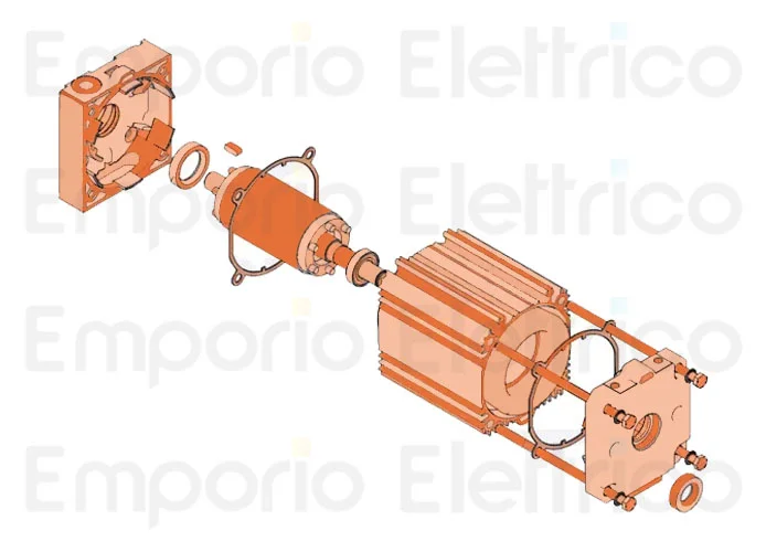 faac spare part motor group 540/541/mercury 63003156