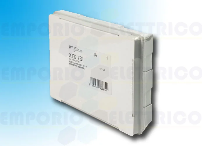 came bpt box for recessed installation internal places xts 7 xts 7si 840xc-0080