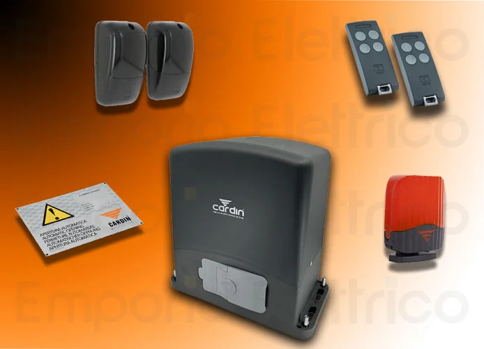 cardin complete kit for sliding gates 24v kt-slx624