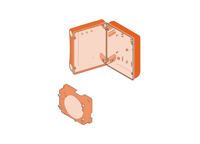 faac spare part enclosure for electronic boards 12/24v 419403