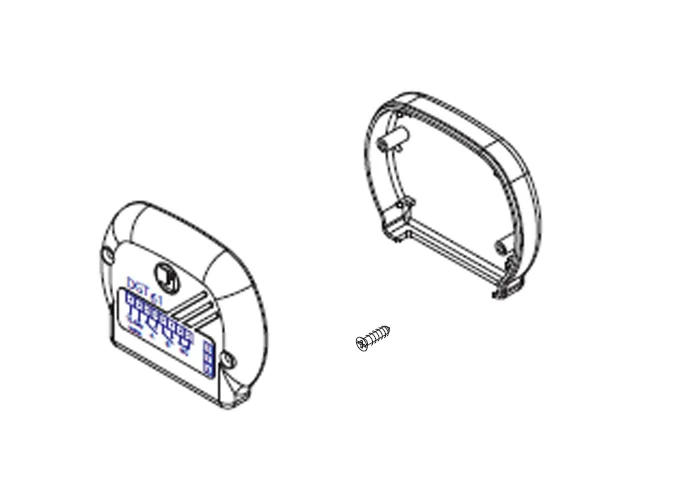fadini spare part complete motherboard enclosure for dgt 61 61021