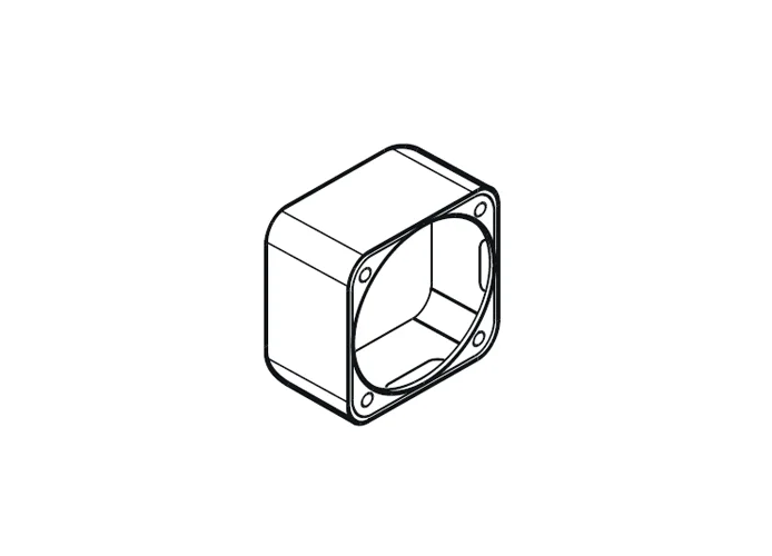 fadini spare part galvanized steel container for polo 44 44031