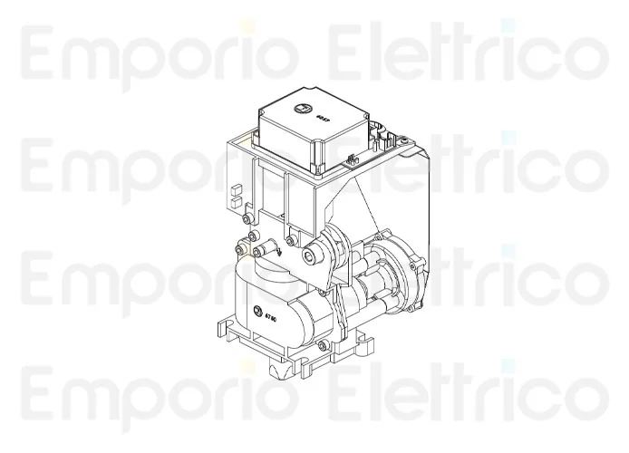 fadini spare part gearmotor group bart slave for bart 350 35106