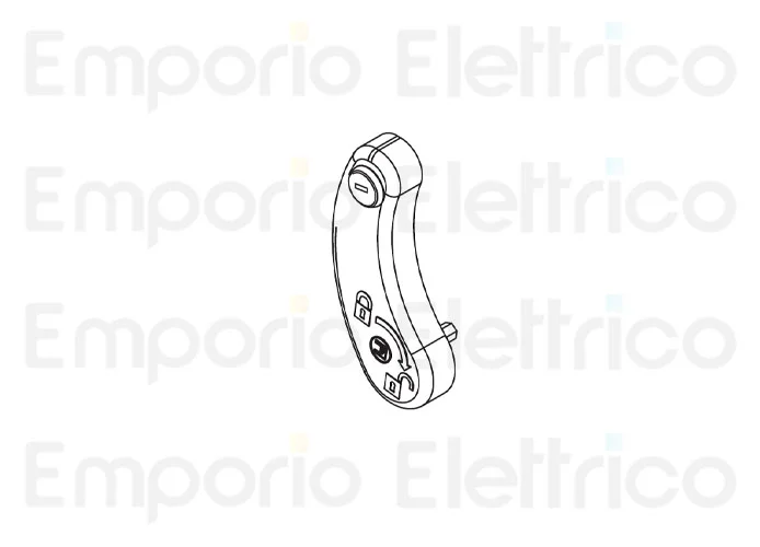 fadini spare part release handle for bart 350 35109