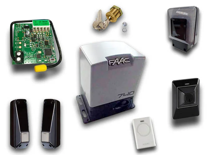 faac automation kit 740 e 230v delta2 kit safe 1056303445fr