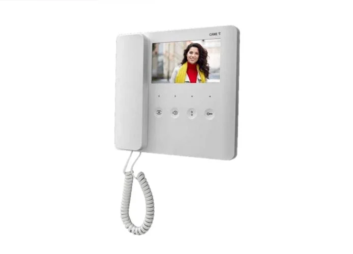 came bpt LCD handset video intercom with with function for deaf people agt v bf 840cf-0030