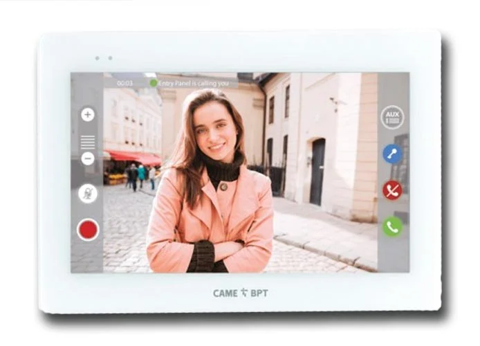 came bpt white ftf wifi hands-free video intercom xts 5ip wh 840ch-0090