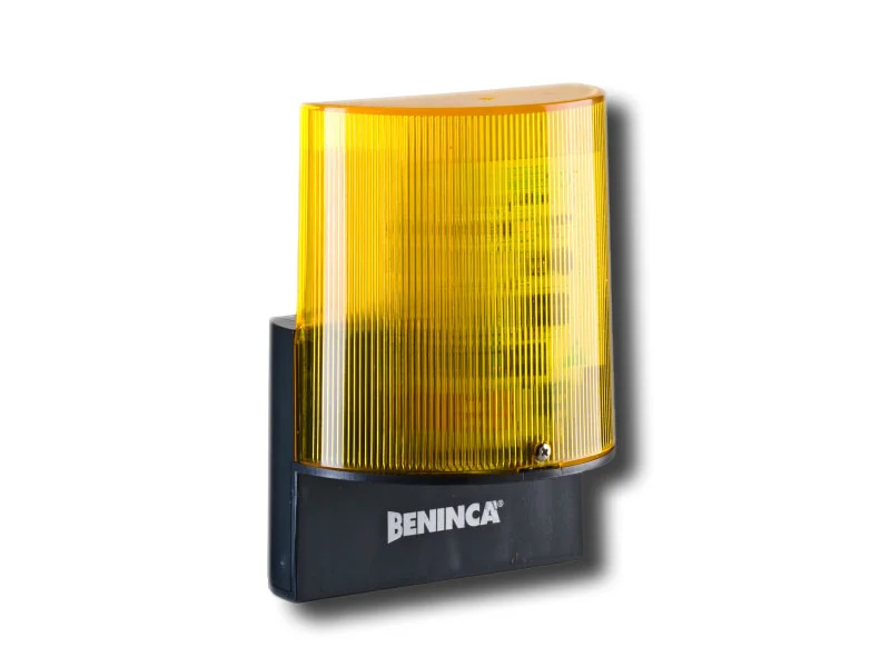 beninca led flashing light 12-250v ac/dc 50/60 mhz lampy 953401668 (new code star)