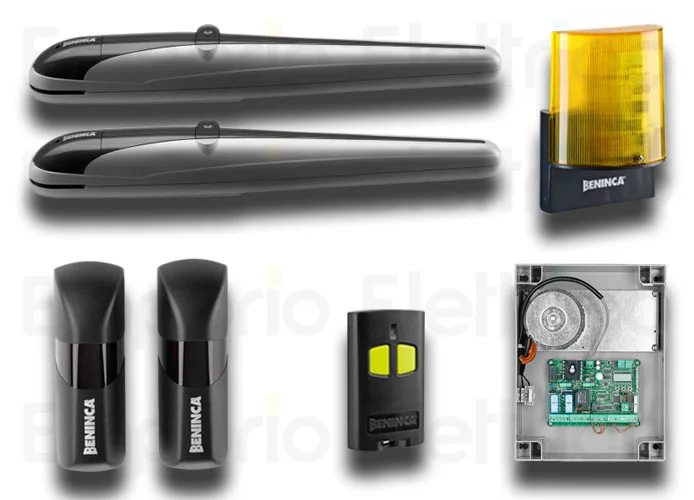 beninca automation kit for swing gates 24v dc (2025) kbob3024e.b 9598375
