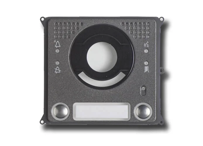 came bpt vr 2-button zamak video intercom front plate mtmfv2pvr 62030090