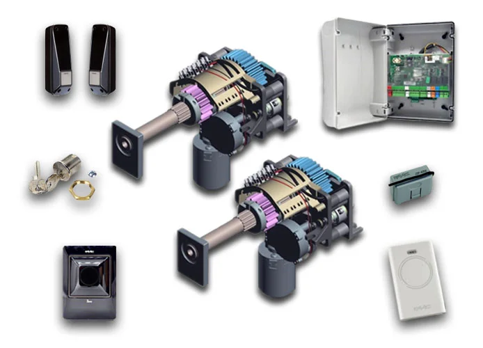 faac automation kit swing gates s2500i 24v integrated high kit 104250445 (new code 120020)