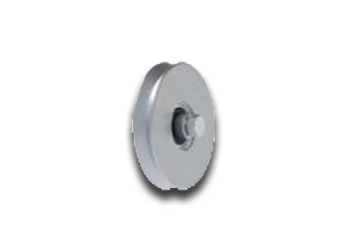 fadini wheel ø 200 mm v-neck for sliding gates 2066l
