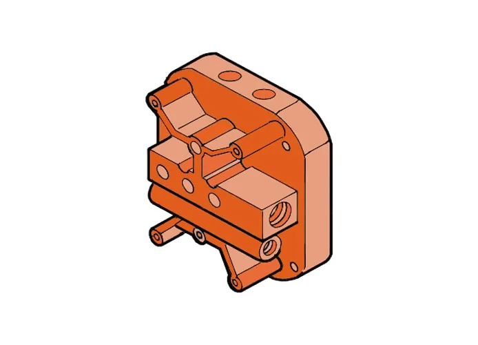 faac spare part distribution flange 402 cbc '90 4994365