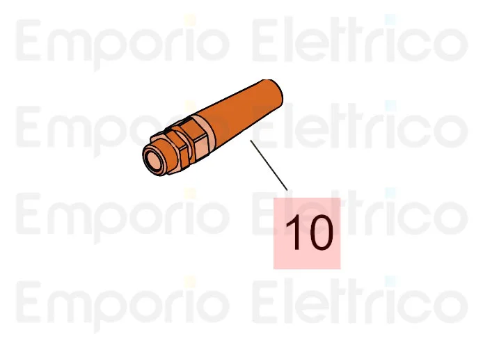 faac ricambio pressacavo *f0124a* 710919