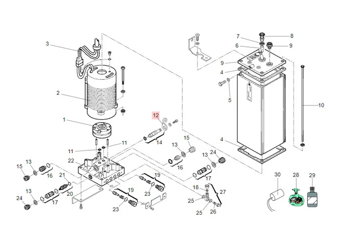 faac spare part release lever 593_595_560_750 7290155