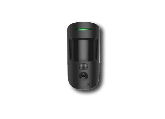 ajax black wireless motion detector motioncam (phod) 39289