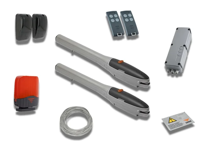 cardin kit for swing gates with leaf up to 2.5m (200kg) 24v kt-blegos