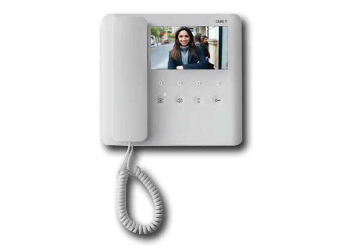 came bpt white handset video intercom agt video agt v evo 840cf-0050