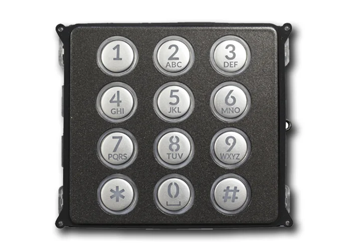 came bpt painted zamak keyboard module front panel mtmfnavr-ma 840xc-0290