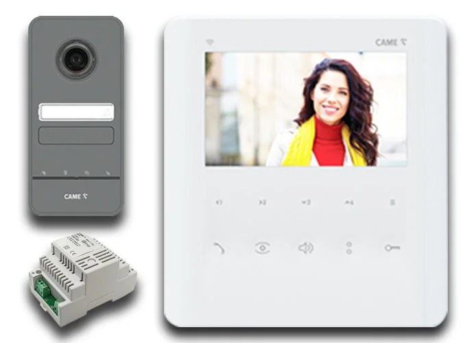 came bpt single-family video intercom kit x1 kit video plx + lhs  8k40cf-021