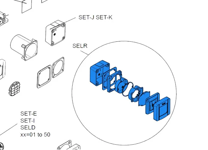 came mechanical parts replacement kit selr1ndg 88006-0022