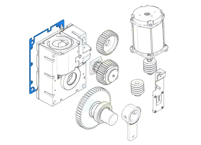 came spare part gearbox gasket gard 5pcs 88001-0188