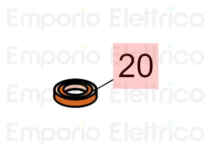 faac ricambio guarnizione eu 2028 z20 7095095